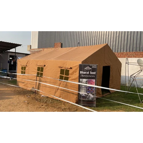 4 M Extendable Army Tent - Characteristics: Portable