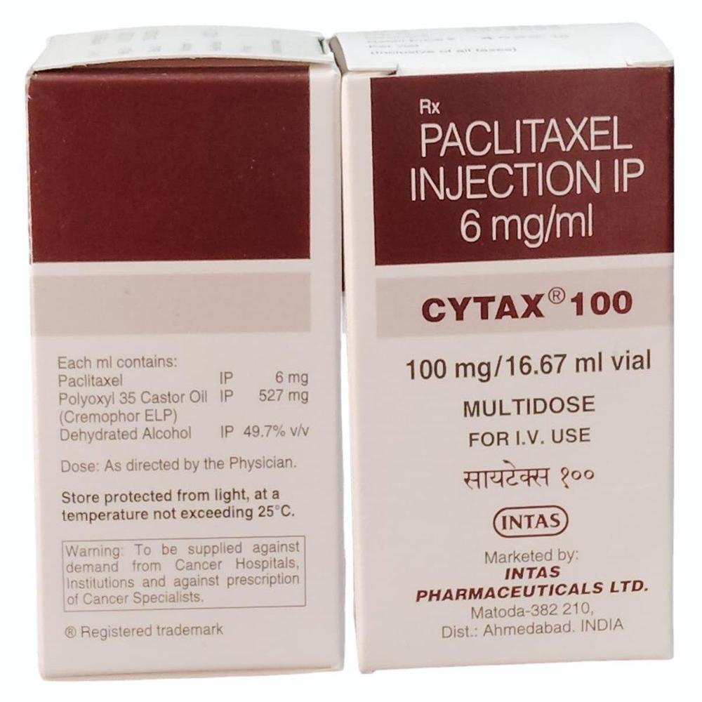 Cytax Paclitaxel 100mg Injection