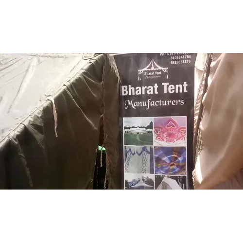 Camo Army Tent - Characteristics: Portable