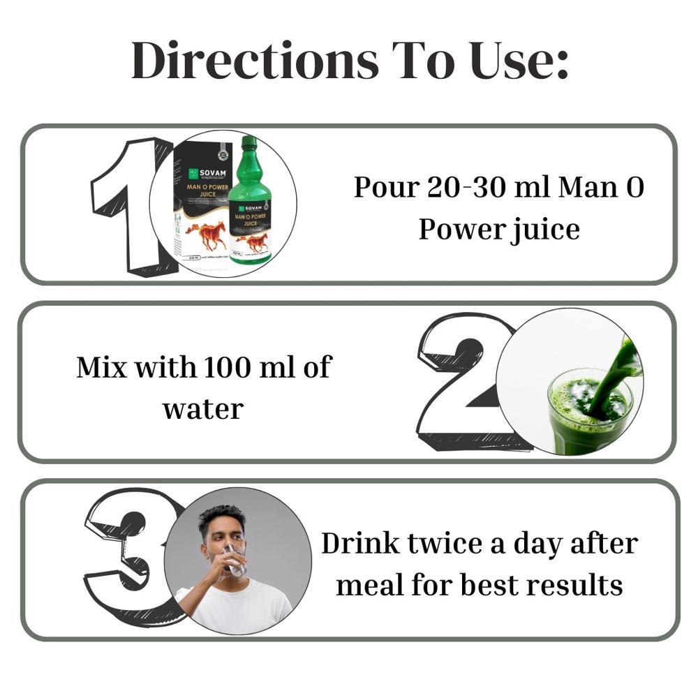Man-O-Power Juice 500ml - tonic for energy