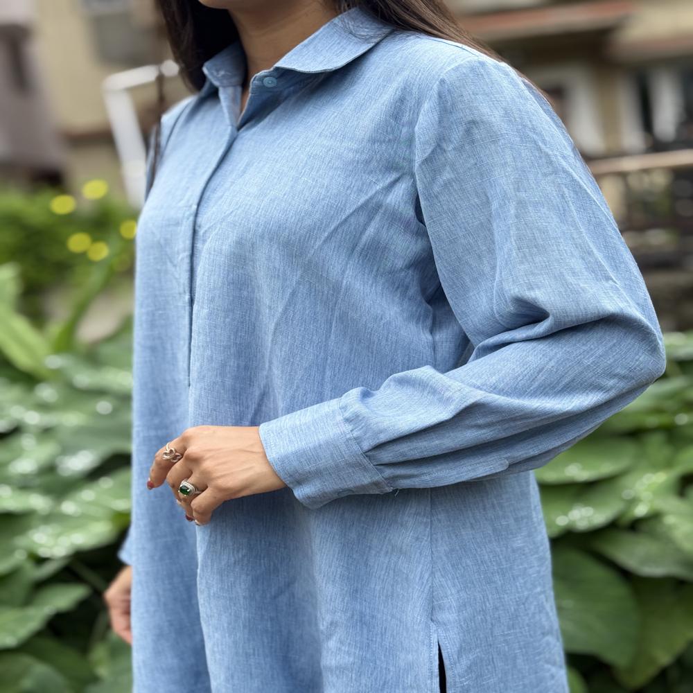 Women Oversized Casual Shirt