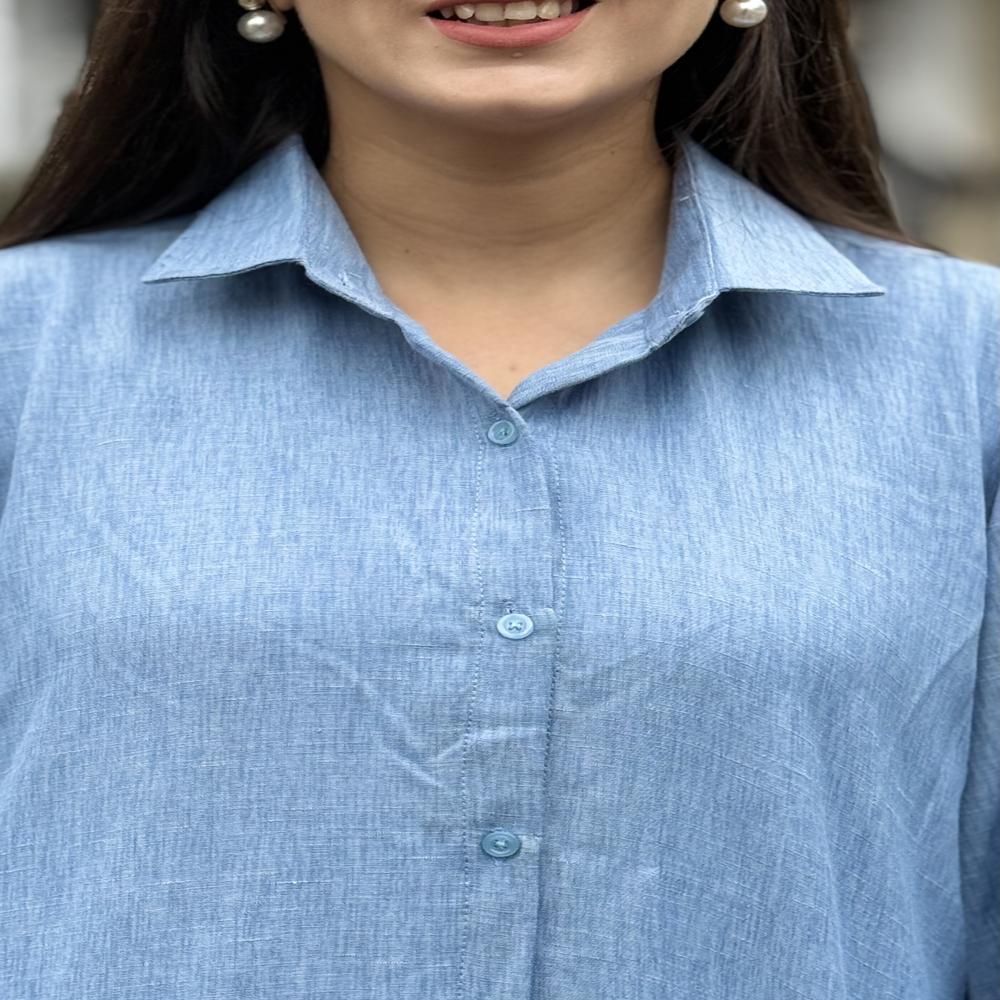 Women Oversized Casual Shirt