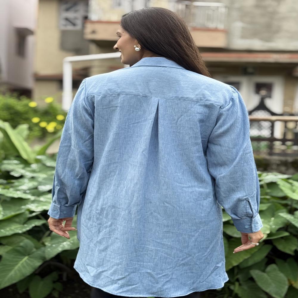 Women Oversized Casual Shirt