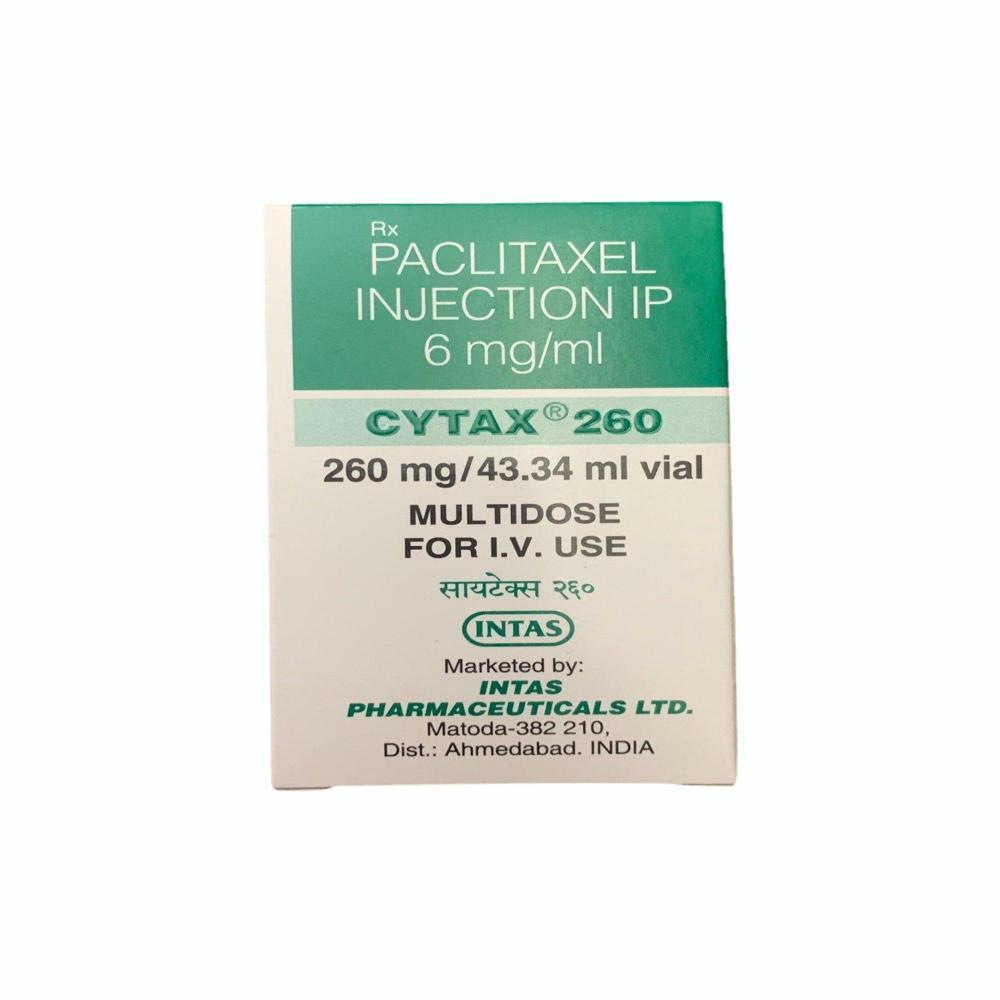 Cytax Paclitaxel 260 Mg Injection - Origin: India