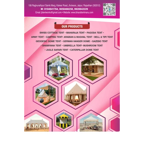 Pvc Canvas Army Tent - Characteristics: Portable