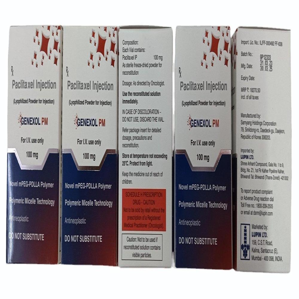 Genexol PM Paclitaxel 100mg Injection