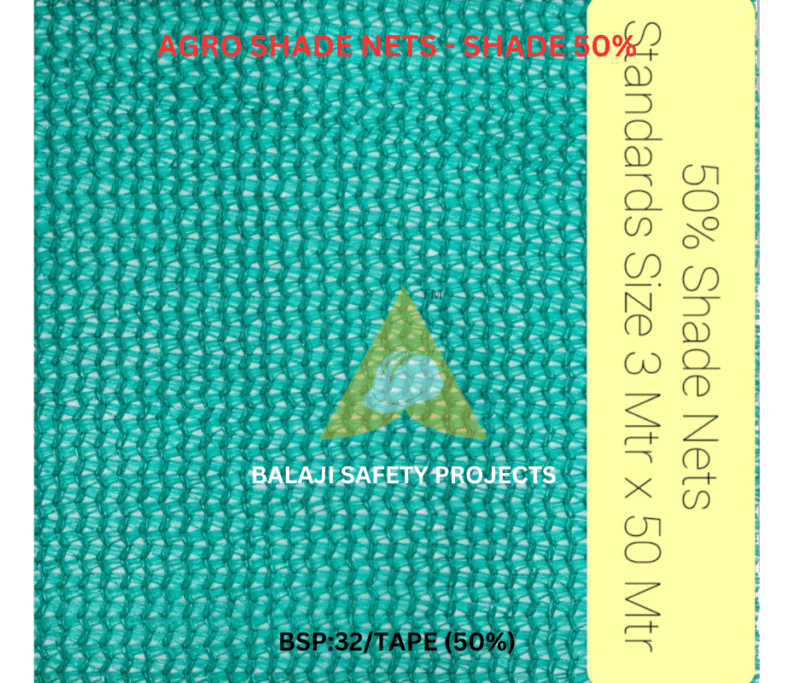 50 Percent Shade Agro Shade Nets - Color: Green