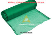 120 Gsm Vertical Hdpe Monofilments Nets - Color: Green / Red / Blue / White