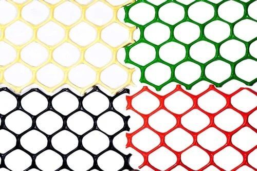 Pvc Hexa Nets - Color: White