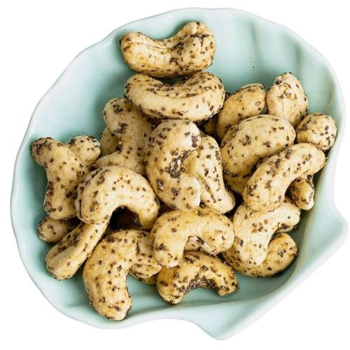 Premium Plain Roasted & Salted Cashew - Color: White