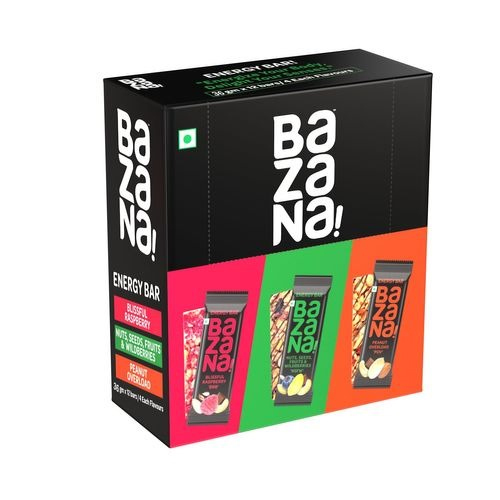 Bazana - 3-In-1 Energy Bar - Grade: A