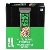 Bazana Nut Seeds Fruit & Wildberries Energy Bars - Grade: A