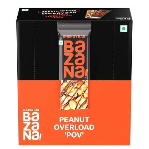 Bazana Peanut Overload Energy Bar - Grade: A