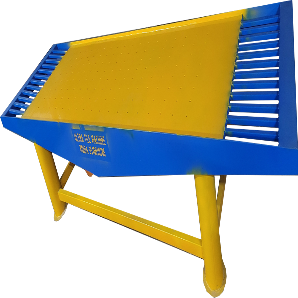 Interlocking Paver Block Making Plant - Color: Yellow And Blue
