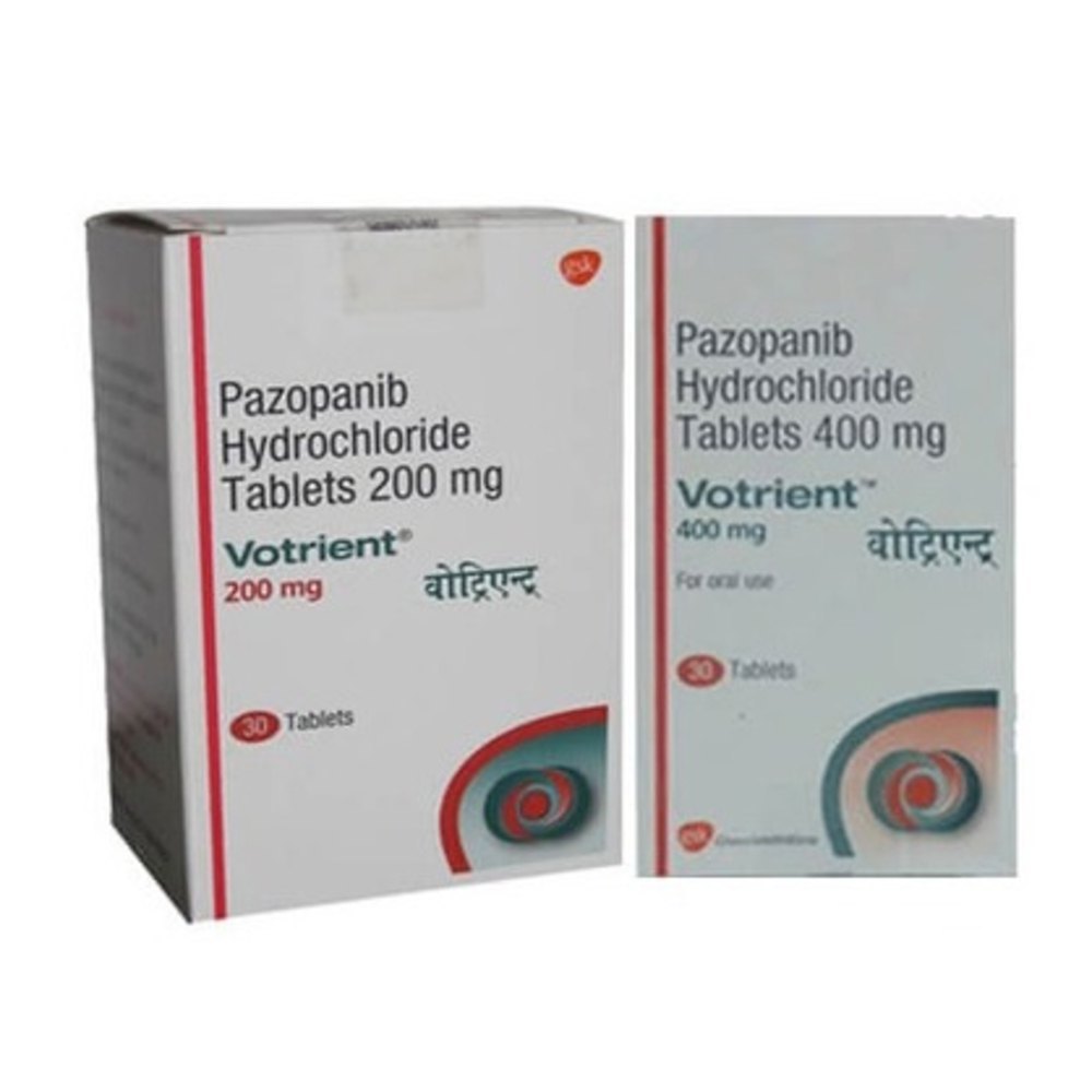 Votrient Pazopanib 400 Mg Tablets
