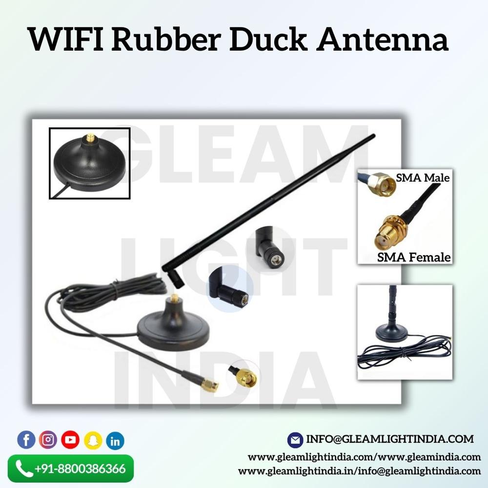 Wifi Rubber Duck Antenna - Dimension (L*w*h): 12cm X 6cm X 2cm Centimeter (Cm)