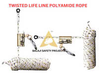 Twisted Life Line Polyamide Rope - Color: White