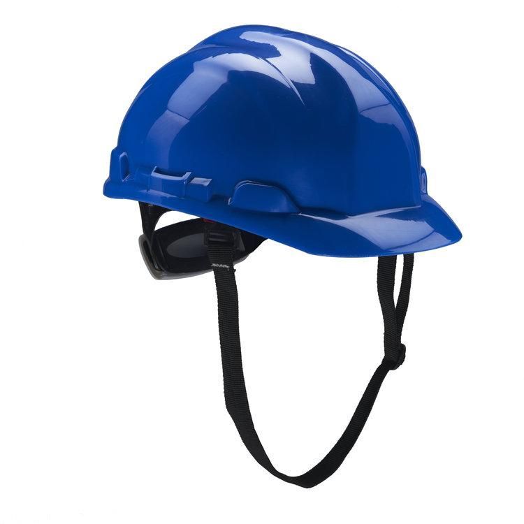 Strap Safety Helmets - Color: Blue