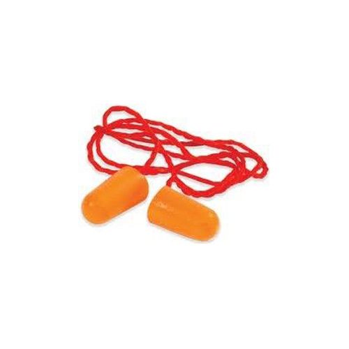 Disposal Type Ear Plug - Color: Orange & Red