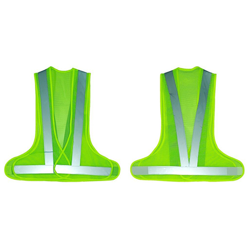 Three Side Open Reflective Jackets - Color: Green