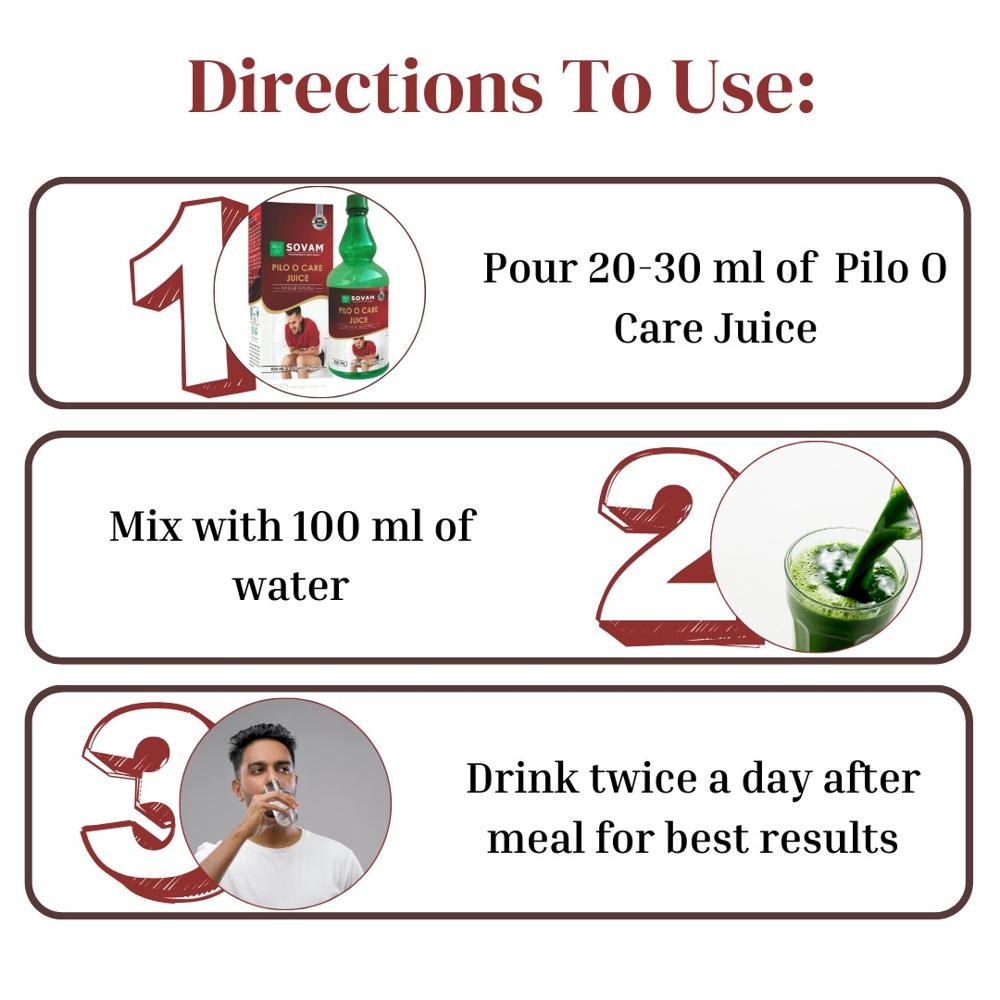 Pilo O Care Juice Ayurvedic Piles Solution - Age Group: Suitable For All Ages