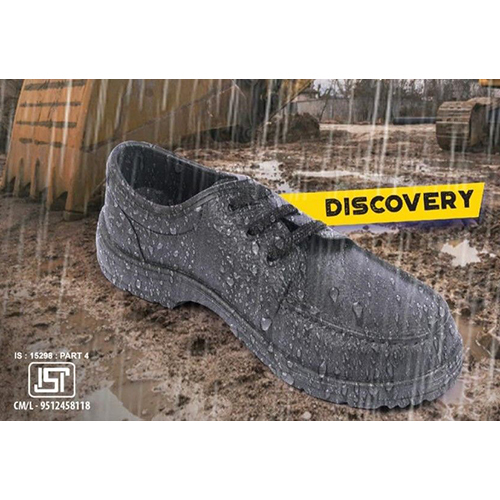 Discovery Rainy Safety Shoes - Color: Black