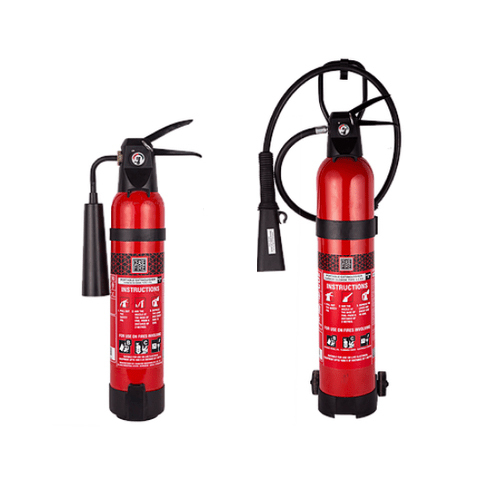 Co2 Fire Extinguisher - Capacity: 2 & 4.5 Kg