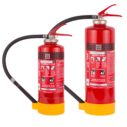Water Based Portable 111 Fire Extinguisher - Color: Red