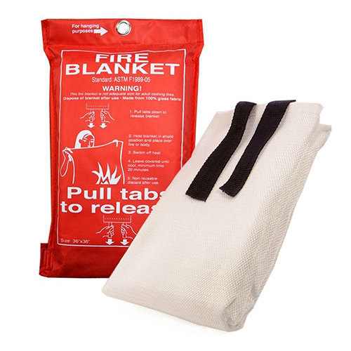 Fire Blanket - Coating Type: Color Coated