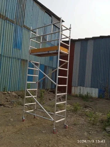 Aluminium Scaffolding Narrow Version Platform Height 3.2M - Application: Construction