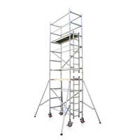 20 Feet Stairway Aluminium Scaffolding - Application: Construction