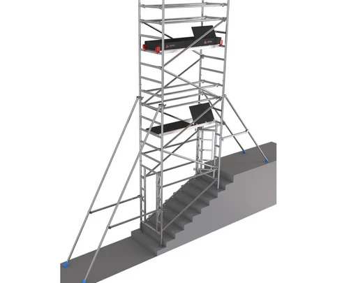 14 Feet Aluminium Tower Scaffold Stair