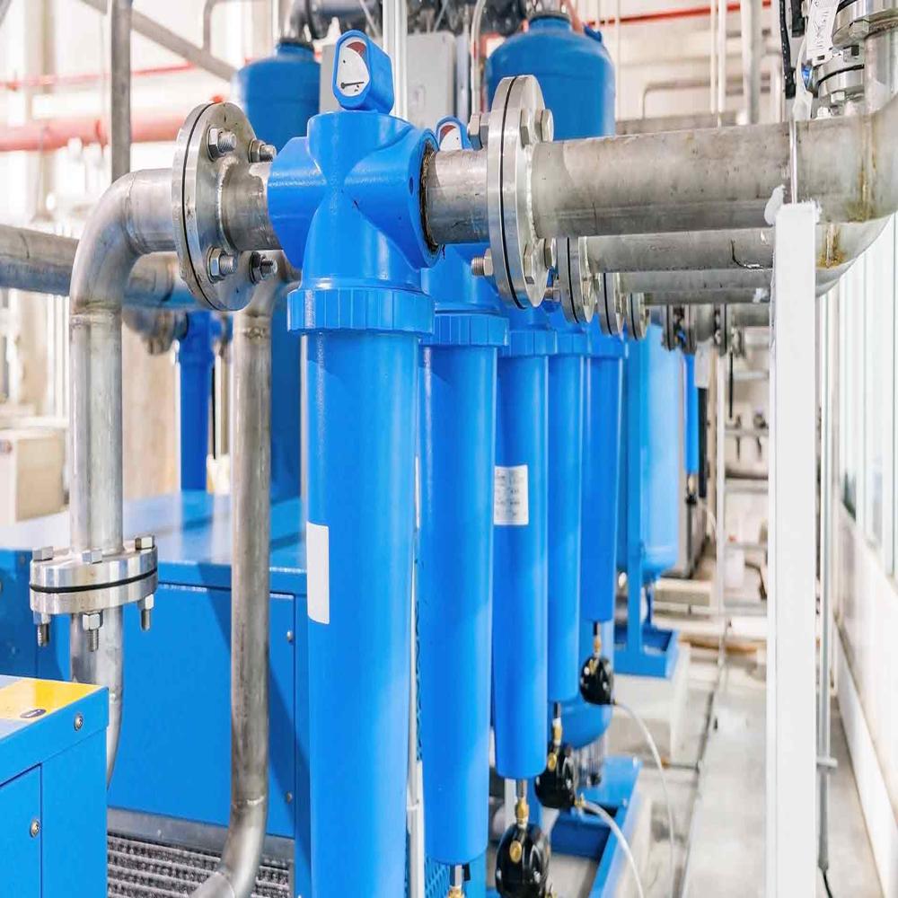 Compressed Air Dryer - Color: Blue
