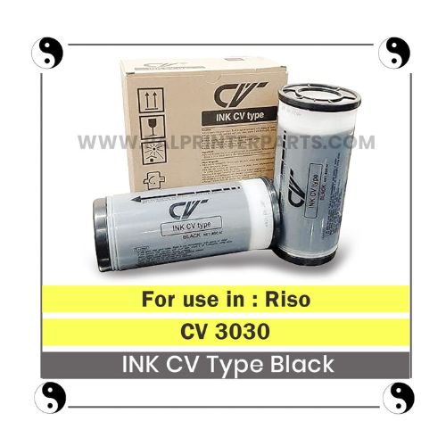 S-7220 Black Ink For Use In : Riso Digital Duplicator CV3230