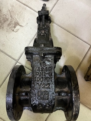 cast iron sluice valve