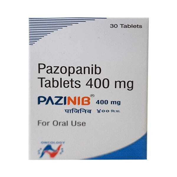 400mg Pazopanib Tablets - Origin: India