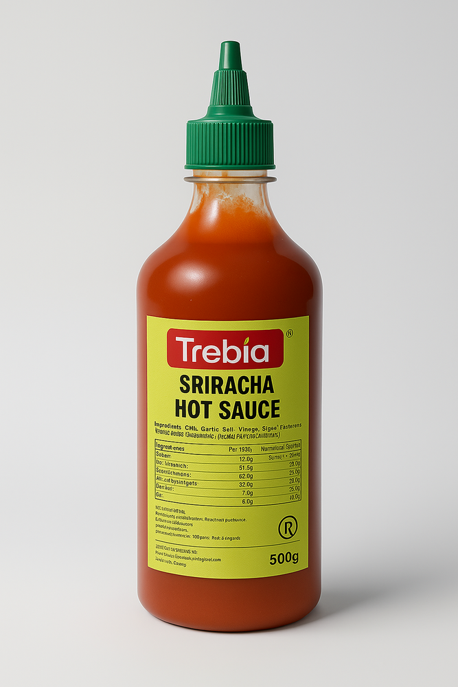 Sriracha Hot Sauce - 255g & 480g Pet Bottles | Bold Spicy Kick For Dips, Toppings, And Versatile Culinary Use