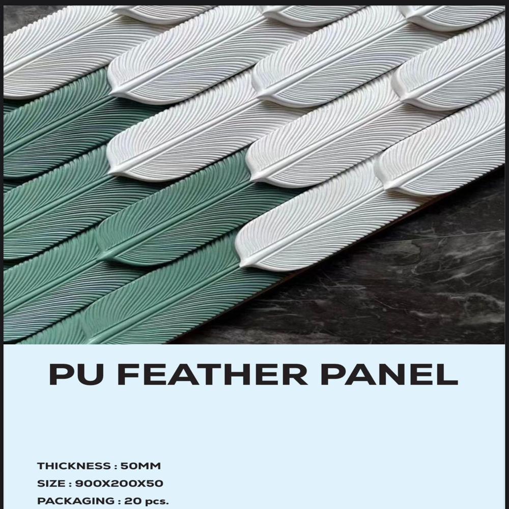 Pu Leaf Panel High-density Polyurethane Decorative Wall Cladding - Advantage: Quick Installation