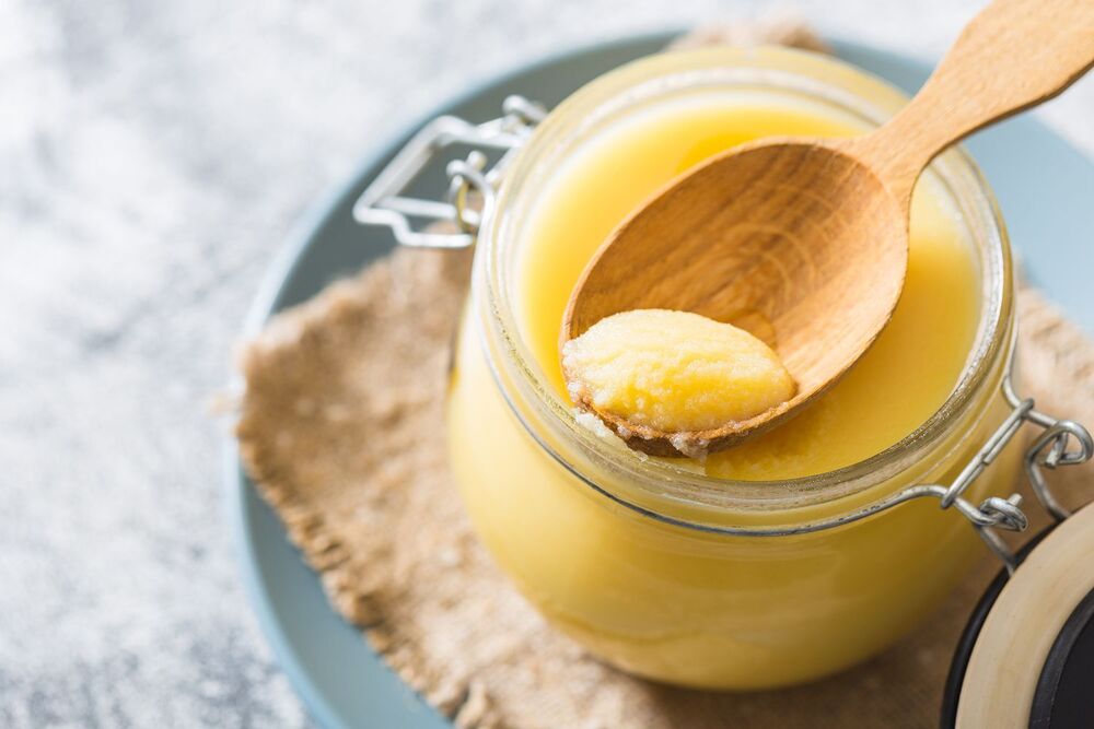 Pure Cow Ghee - Raw Milk, Natural Yellow Color | Suitable For All Ages, Conveniently Packaged In Bags And Bottles, 6-12 Months Shelf Life