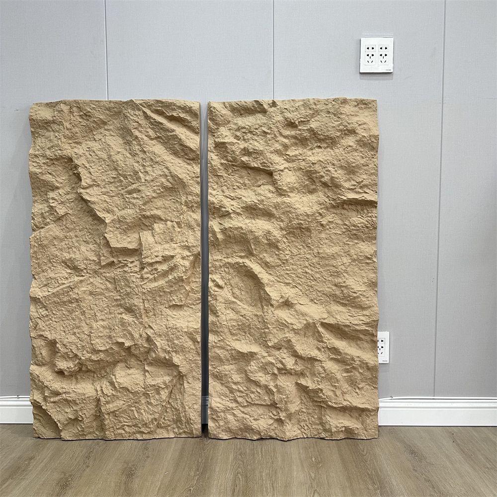 New Pu Stone Panel - Advantage: Quick Installation