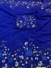 Super Georgette styalist saree