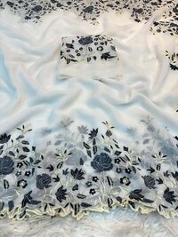 Super Georgette styalist saree