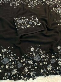 Super Georgette styalist saree