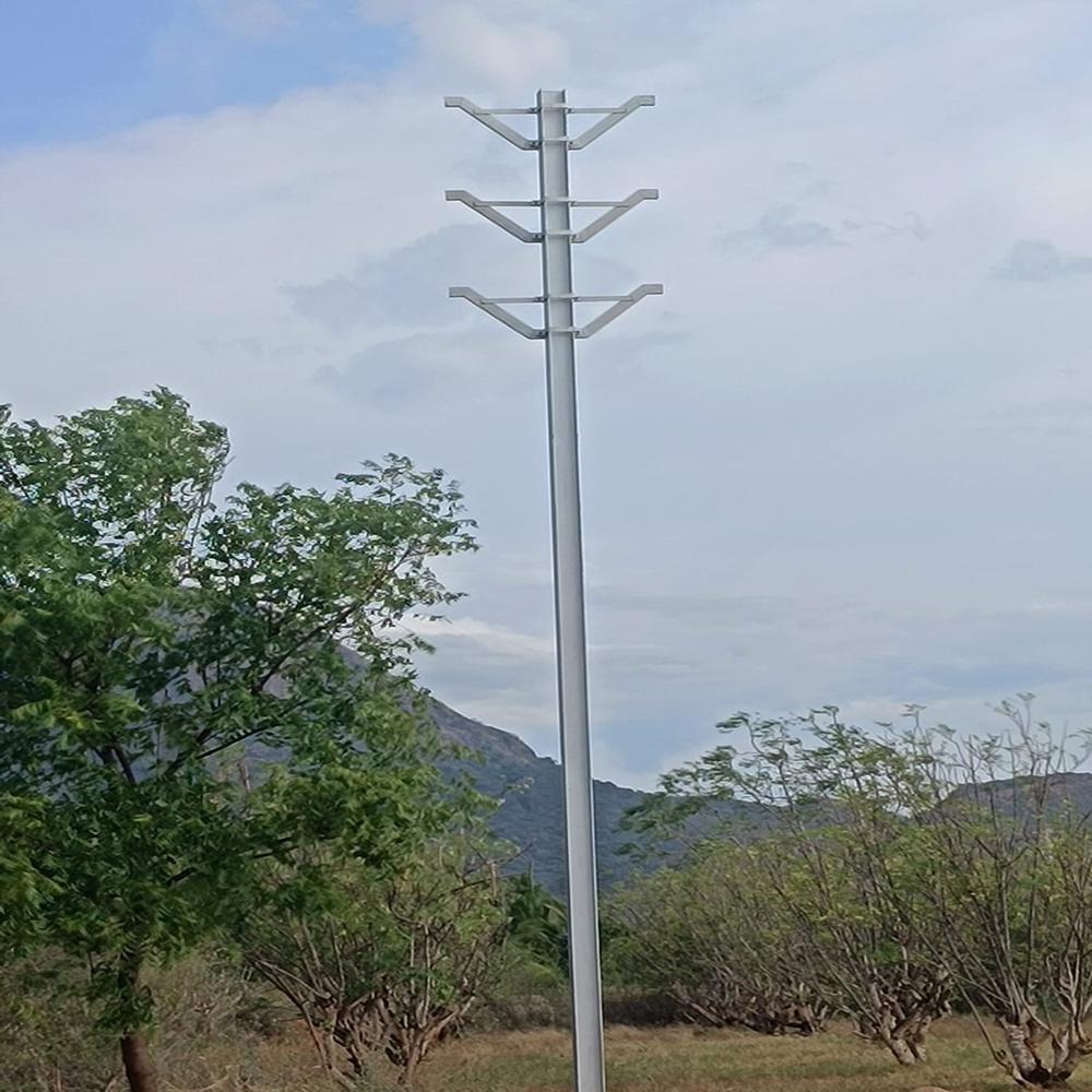11 kv ht line construction