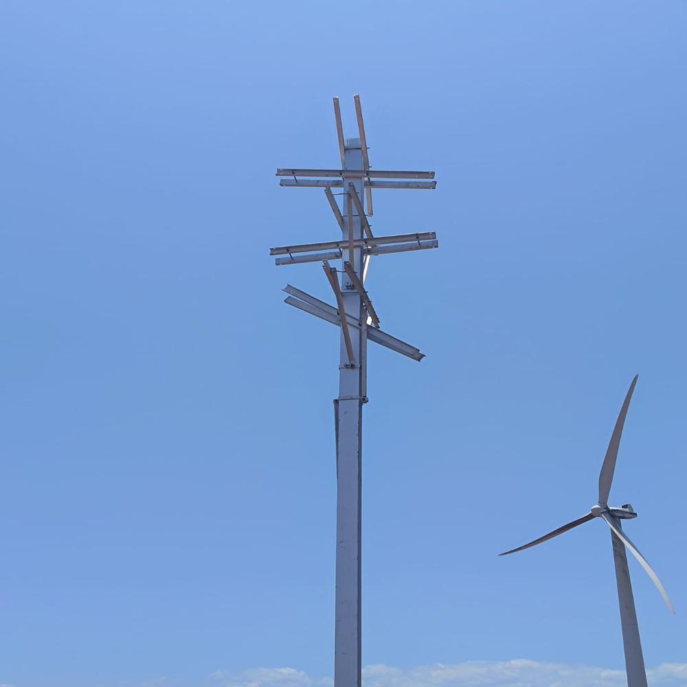 11 kv ht line construction
