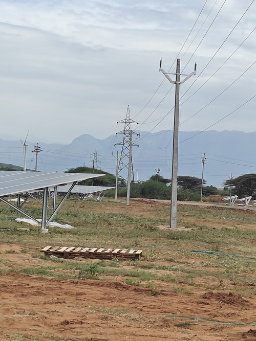 33 kv ht line construction
