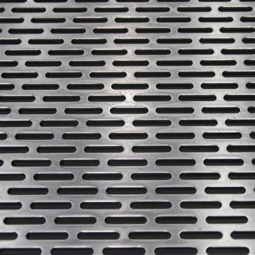 Ss Perforated Metal Sheet - Color: Silver