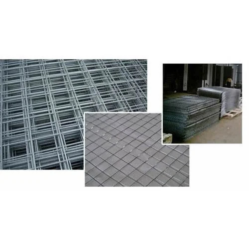 Mild Steel Welded Mesh - Color: Silver