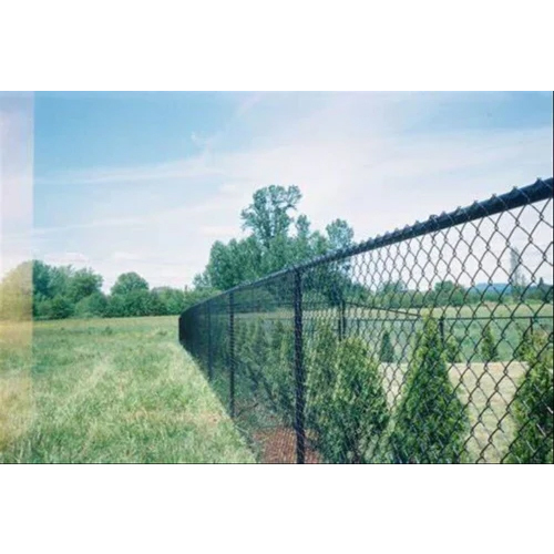 Chain Link Fencing - Color: Silver