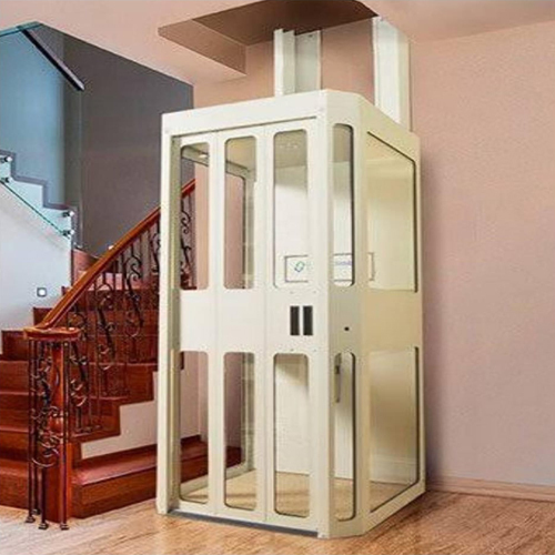 Hydraulic Platform Elevator With Full Cabin - Material: Stainless Steel